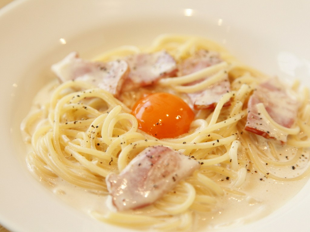 しゅりの卵　カルボナーラ