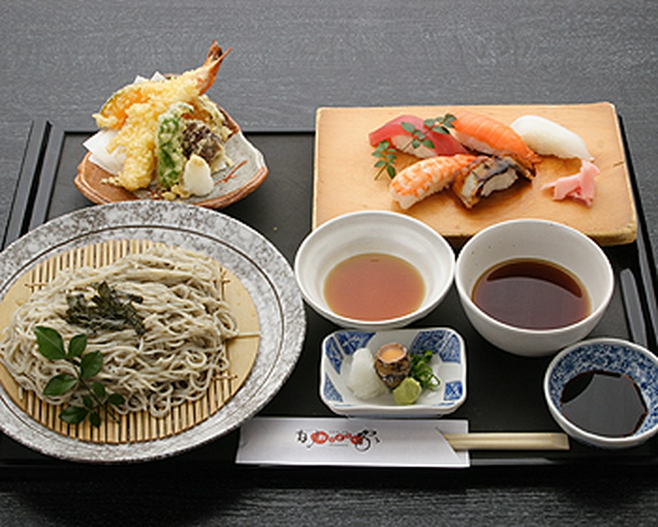 筍取そば（うどん）セット