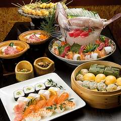 「旬家」オリジナル和食フルコース　料理一例