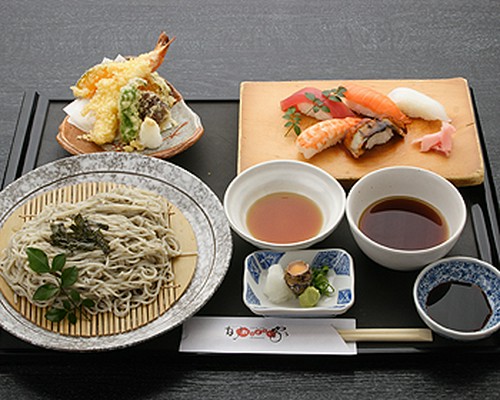 筍取そば（うどん）セット