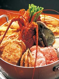 氷鉢の季節のお造り3500円と合わせて宴会するのが吉