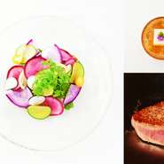【黒毛和牛フィレステーキ御膳】黒毛和牛と鎌倉野菜を堪能 