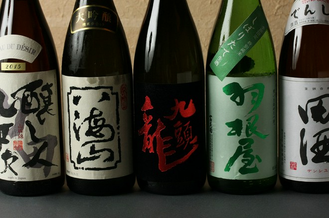 日本酒にこだわっている