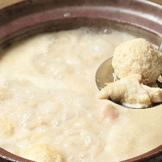 [Exquisite chicken mizutaki hotpot kaiseki] Enjoy Matsurokuya's specialty mizutaki in a total of 7 dishes