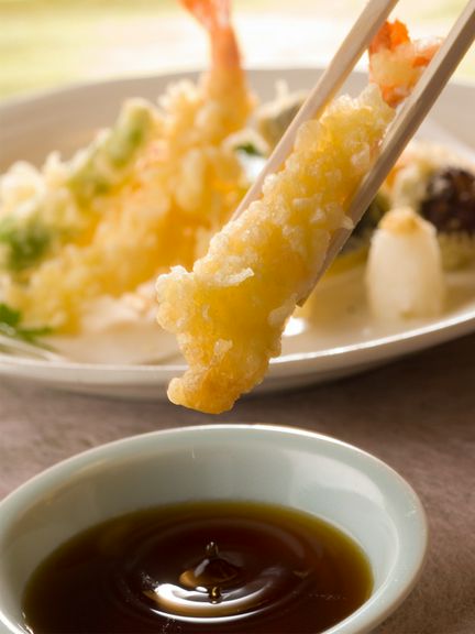 天ぷらの盛りあわせ