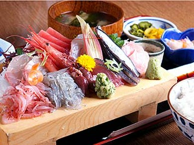 一番人気! お刺身盛合せ定食