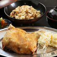 鶏肉消費量日本一の大分県を代表する名物『からあげ』と『鬼めし』。