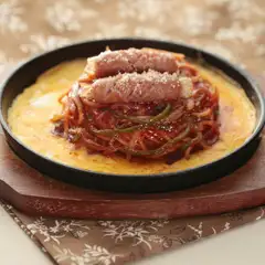 名古屋風哲板ナポリタン