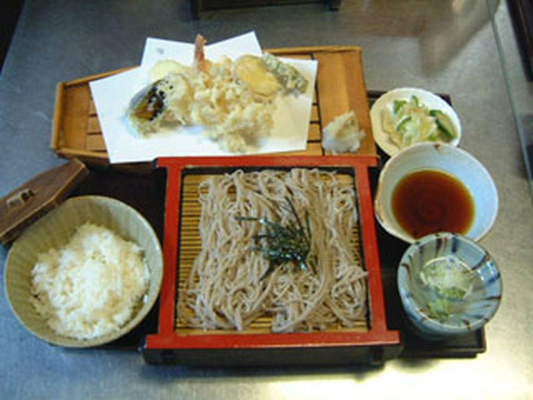 天ざる定食