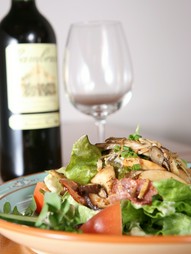 ベーコンきのこ　温サラダ