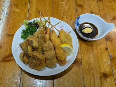 串揚げ盛り合わせ