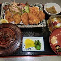 若鳥唐揚げ定食