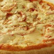 トマトの定番ピッツァ