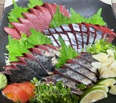 生カツオの刺身