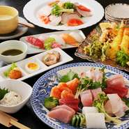 忘新年会など各種ご宴会にオススメの長楽の定番ご宴会コース!!お料理＆2時間飲み放題付です。