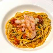 Mashike Sweet Shrimp Linguine 