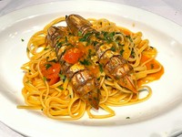 Linguine with Otaru mantis shrimp