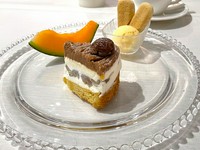 Mont Blanc Chestnut Tart