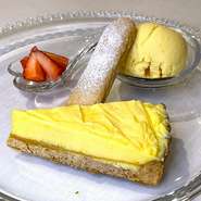 Sicilian-style domestic lemon tart