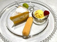 Hokkaido Mascarpone cheese cake　
