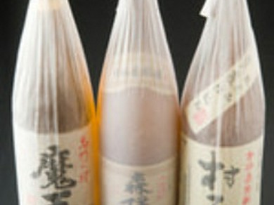 希少なこだわりの焼酎を各種取り揃えております！