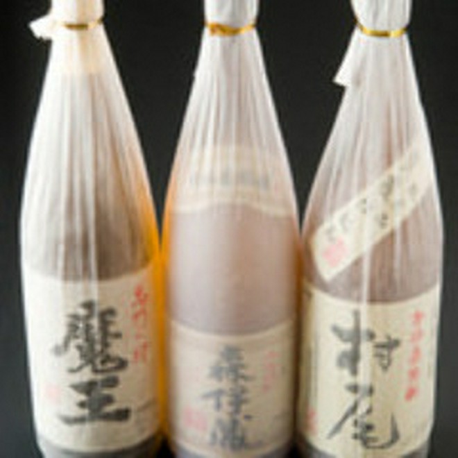 焼酎にこだわっている