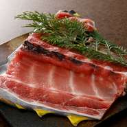 本まぐろの中落ち　1,760円
キハダまぐろの中落ち　1,078円