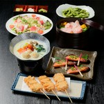 定番の名古屋飯を満喫できる大人気コース。県外からのお客様のおもてなしに。団体様での出張時にも是非