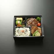 牛はらみステーキ・厚木名物とん漬け・煮物