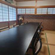 季節の食材を使用した料理により、お客様にご満足
いただける、会席をご用意しております。