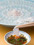 骨無しのふぐの身を、絶妙な火加減で焼いた『焼きふぐ』