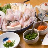 厨房で調理してからアツアツの状態で提供。鍋の仕上がりを気にすることなく、弾む会話が楽しめます。