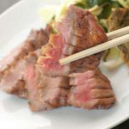 分厚いのに柔らかくジューシーな牛たん

