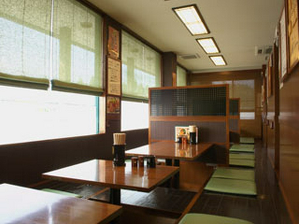 掘りごたつ式の座敷