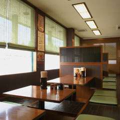 掘りごたつ式の座敷