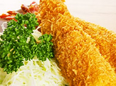 エビフライ(2匹付) 当店の名物です