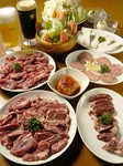 ジンギスカンコース（飲み放題付）3500円～ございます
