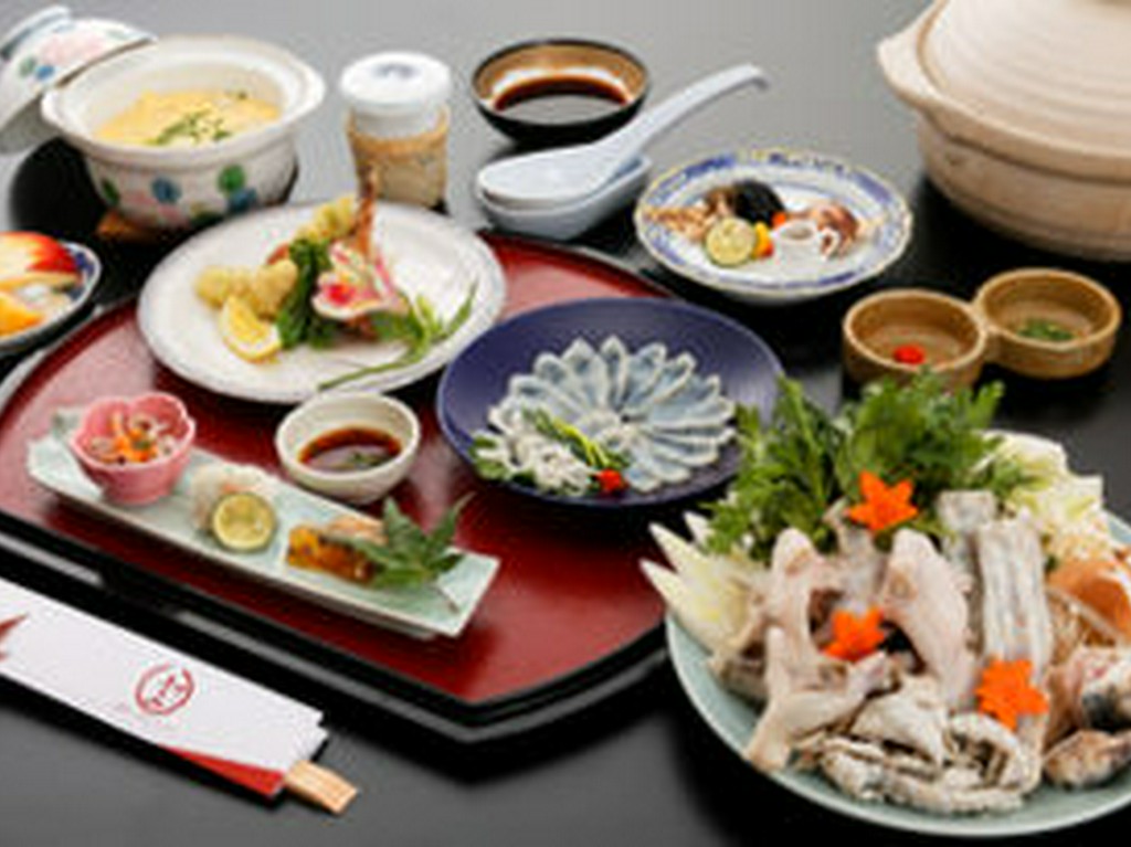 冬の旬味。ふぐ料理　