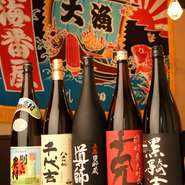 ※このほかにも焼酎、日本酒、オススメの地酒多数ございます。