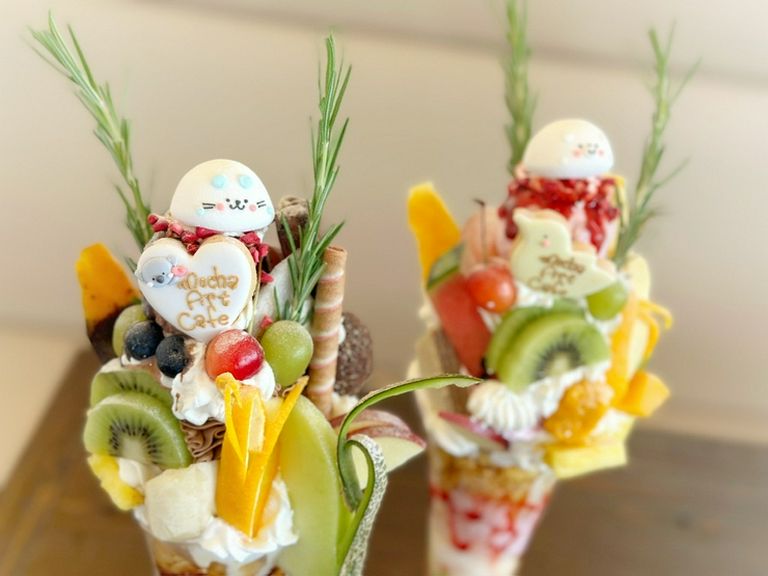 フルーツパフェ