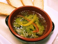 <紋甲いか/エビ/マッシュルーム/チキン>

ミニバケット1本付き