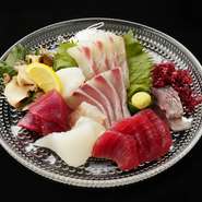 ≪当日獲れた新鮮な鮮魚≫