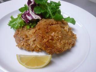 ニュージーランド産仔羊のカツレツ ランゲ風