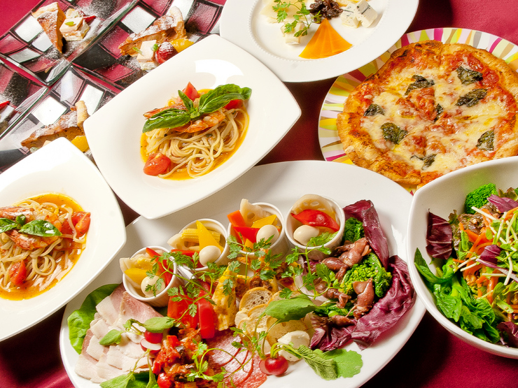 [All-you-can-drink for 2 hours] Full course plan with a full main course