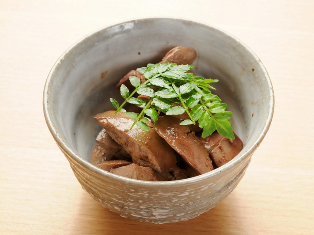 京鴨肝旨煮