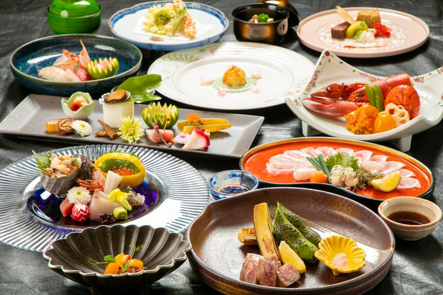 豪華会席コース一例
