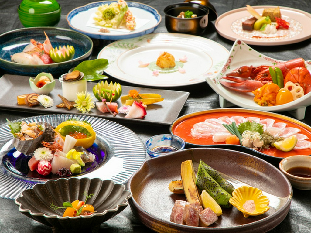 豪華会席コース一例