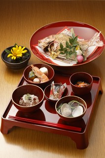 お食い初め膳　3200円（税別）【３日前までの要予約】