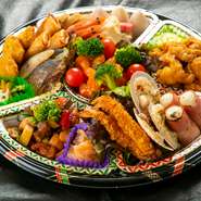 会社の集まり、お祝い事、法事、ピクニックなど様々なシーンに最適なオードブルです。