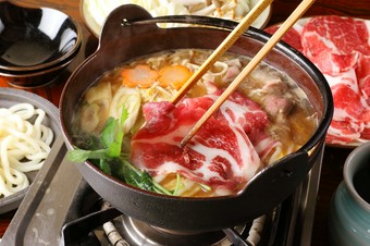 ○しし鍋（信州味噌仕立て）